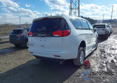 2022 Chrysler Voyager Lx z USA, uszkodzony, nr VIN 2C4RC1CG0NR205280